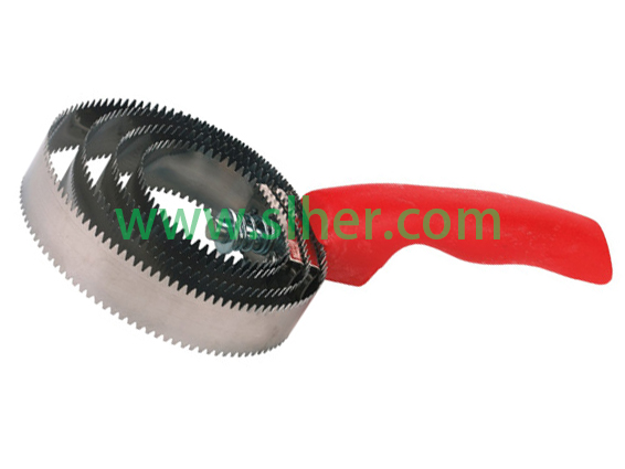 Circular Curry Comb for Livestock, Horse/Cattle Grooming Comb