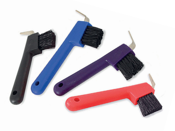 Multicolor Hoof Pick with Brush, Horse Hoof Cleaning Tool