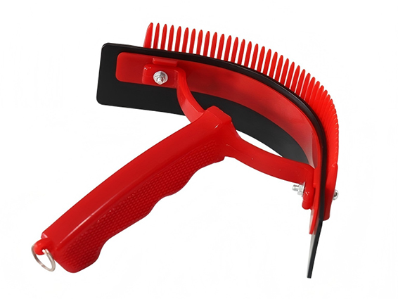 2-in-1 Horse Sweat Scraper & Curry Comb, Dual Purpose Grooming Tool