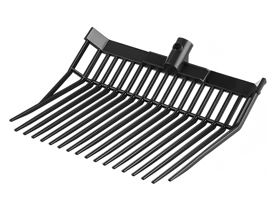 Plastic Horse Manure Fork Head, Stable Cleaning Pitchfork Head