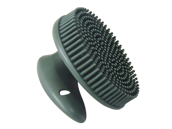 Horse Massage Curry Comb, Silicone Grooming Brush for Livestock
