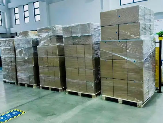 Organized shipping area for safe, timely order dispatch