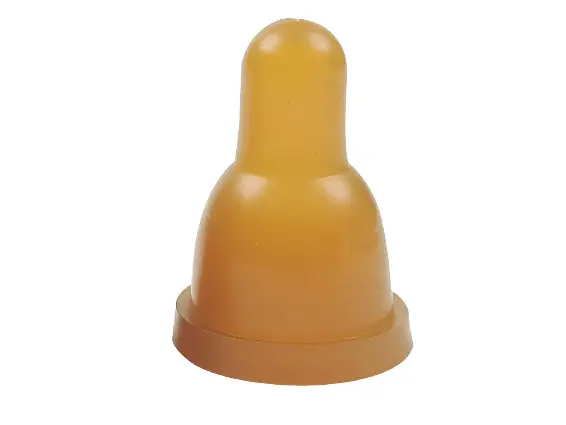 Silicone/Rubber replacement lamb teat for feeding buckets
