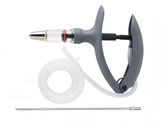 Tube feed continuous veterinary injector 0.6/1/2/5ml for poultry livestock automatic vaccine injection